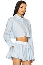 view 2 of 4 Palmer Cropped Top in Baby Blue