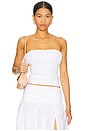 Mac Tube Top in White