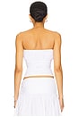 view 3 of 4 Mac Tube Top in White