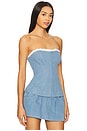 view 2 of 4 Charlette Top in Light Indigo