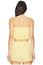 view 3 of 4 Josie Top in Baby Yellow