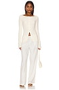 view 4 of 4 Jeanna Top in White