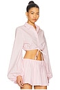 view 3 of 5 Renae Top in French Pink