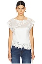 view 1 of 4 Begonia Top in White