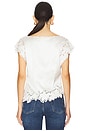 view 3 of 4 Begonia Top in White