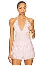 view 1 of 5 Sylvie Top in Pink Stripe Multi