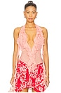 view 1 of 4 Ila Sheer Top in Rose Pink