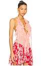 view 2 of 4 Ila Sheer Top in Rose Pink