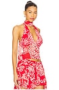view 2 of 4 Mayci Top in Flame Red
