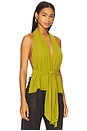 view 3 of 5 Demi Top in Moss Green