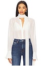 view 1 of 4 Michelle Sheer Top in White
