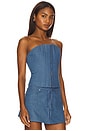 view 2 of 4 Bridgit Top in Light Indigo