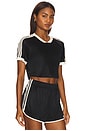 view 2 of 4 Jordie Top in Black & Cream