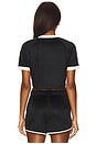 view 3 of 4 Jordie Top in Black & Cream