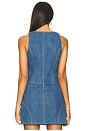 view 3 of 4 top Mira in Medium Blue