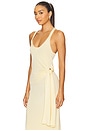 view 2 of 4 Elsy Tie Tank Top in Pale Yellow