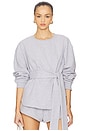 view 1 of 4 Gabriella Sweatshirt Top in Grey