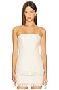 view 1 of 5 Greta Top in Cream