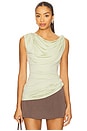 view 1 of 5 Francine Top in Melon Green