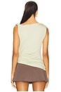 view 4 of 5 Francine Top in Melon Green