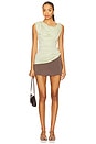 view 5 of 5 Francine Top in Melon Green