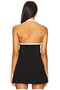 view 3 of 4 Darana Halter Top in Black Multi