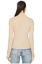 view 3 of 4 Kori Funnel Neck Top in Tan
