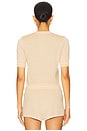view 3 of 4 Selah Knit Top in Beige Multi