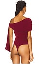 view 5 of 6 Ella Bodysuit in Oxblood