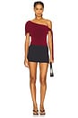 view 6 of 6 Ella Bodysuit in Oxblood