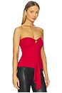 view 2 of 4 Antoinette Top in Red