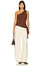 view 5 of 5 Cecilia Top in Brown
