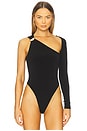 view 2 of 7 Lacey Bodysuit in Black