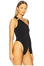 view 3 of 7 Lacey Bodysuit in Black