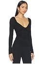 view 2 of 4 Cora Top in Black