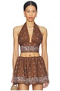 view 1 of 5 Tina Top in Cowboy Brown