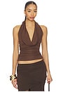 view 1 of 4 Sara Top in Brown