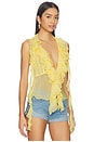 view 2 of 4 Ila Sheer Top in Butter Yellow