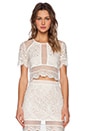 view 1 of 4 Ella Crop Top in Ivory
