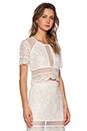 view 2 of 4 Ella Crop Top in Ivory