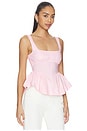 view 2 of 4 Victoria Top in Baby Pink