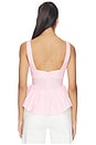 view 3 of 4 Victoria Top in Baby Pink