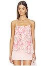 view 1 of 5 Cristina Top in Pink Floral