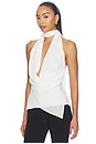 view 4 of 6 Josephine Top in White