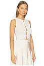 view 2 of 4 Celina Top in Ivory