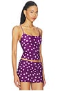 view 2 of 4 CAMISETA TIRANTES ANELYN in Purple & Pink Dot