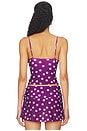 view 3 of 4 CAMISETA TIRANTES ANELYN in Purple & Pink Dot