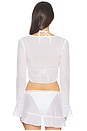 view 3 of 4 Pacifica Top in White