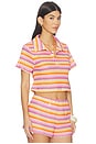 view 2 of 5 Nettie Top in Purple Multi