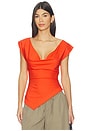 view 1 of 5 Margo Top in Red